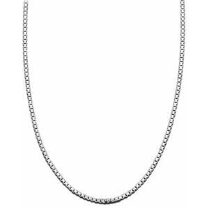 Box Link 18" Chain Necklace in Sterling Silver